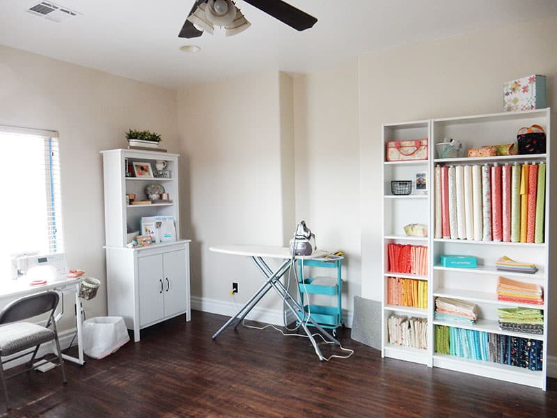 Sewing Room Update featured by Top US Quilting Blog, A Quilting Life: image of sewing room.