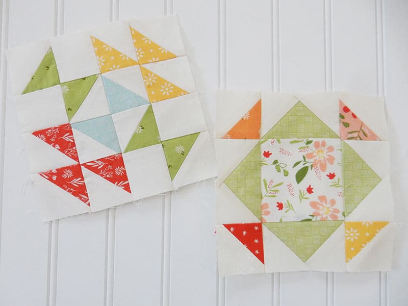 A Quilting Life Block of the Month 2020 | March featured by Top US Quilting Blog, A Quilting Life: image of small blocks