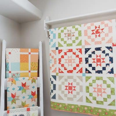 How to Hang Small Quilts featured by Top US Quilt Blog, A Quilting Life: image of quilts