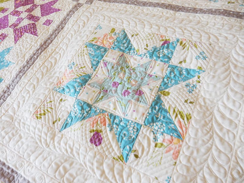 Labor of Love Quilt Along Block 1 featured by Top US Quilting Blog, A Quilting Life