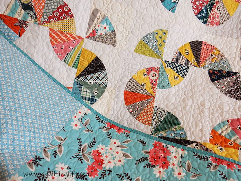 7 Tips for Fabulous Scrap Quilts featured by Top US Quilting Blog, A Quilting Life: image of Mahalo Scrap quilt