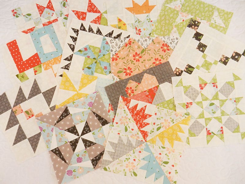 Block Heads 3 Block 14 featured by Top US Quilting Blog, A Quilting Life: image of block heads blocks