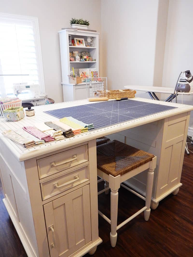 Sewing Room Tour featured by Top US Quilting Blog, A Quilting Life: image of sewing room