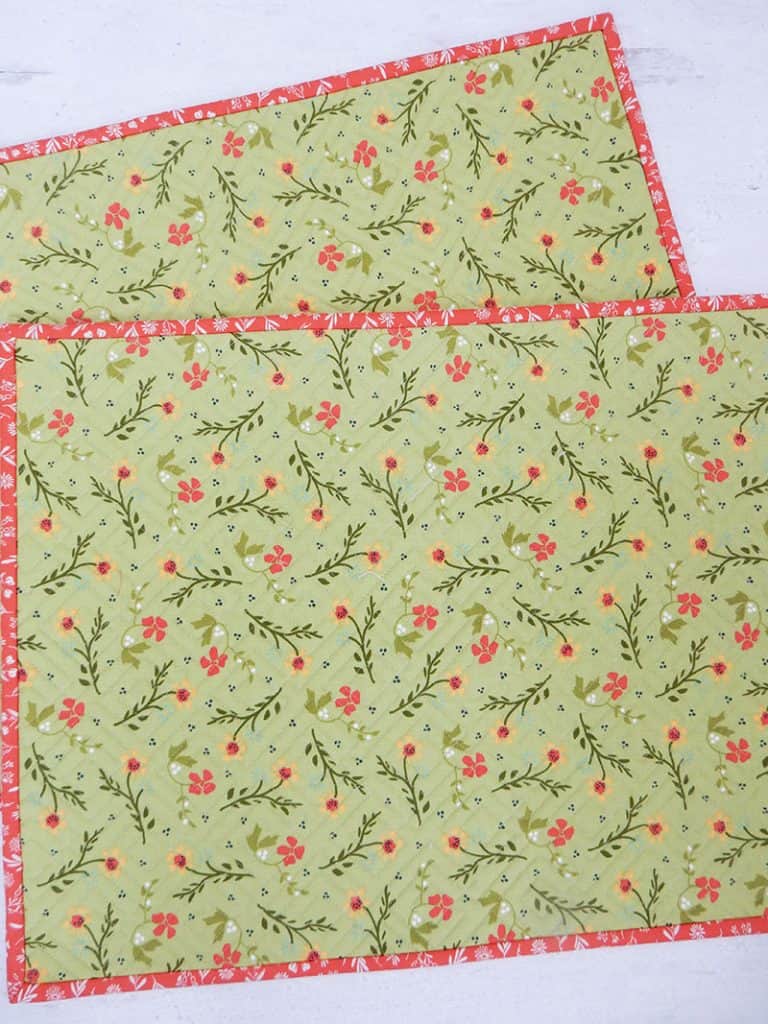 Quick Quilting & Sewing Projects featured by Top US Quilting Blog, A Quilting Life: image of Drawer Liners and Place Mats