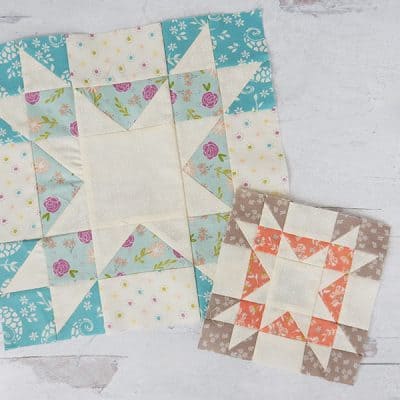 Quilting Life Block of the Month 2020 | May featured by Top US Quilt Blog, A Quilting Life: image of May blocks