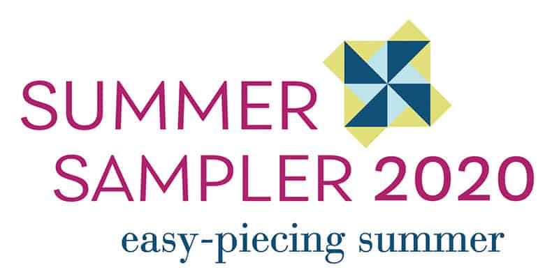 Summer Sampler 2020 featured by Top US Quilting Blog, A Quilting Life: image of Summer Sampler Logo
