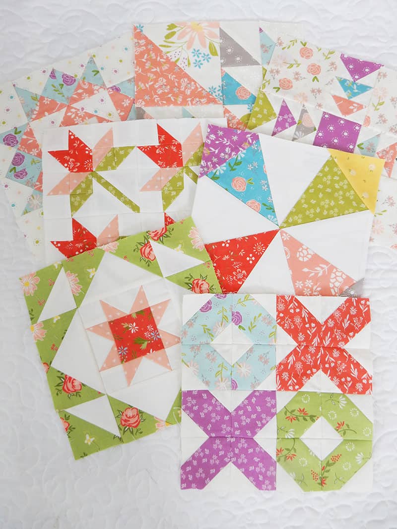 Moda Block Heads 3 Block 21 featured by Top US Quilting Blog, A Quilting Life: image of Block heads 3 blocks