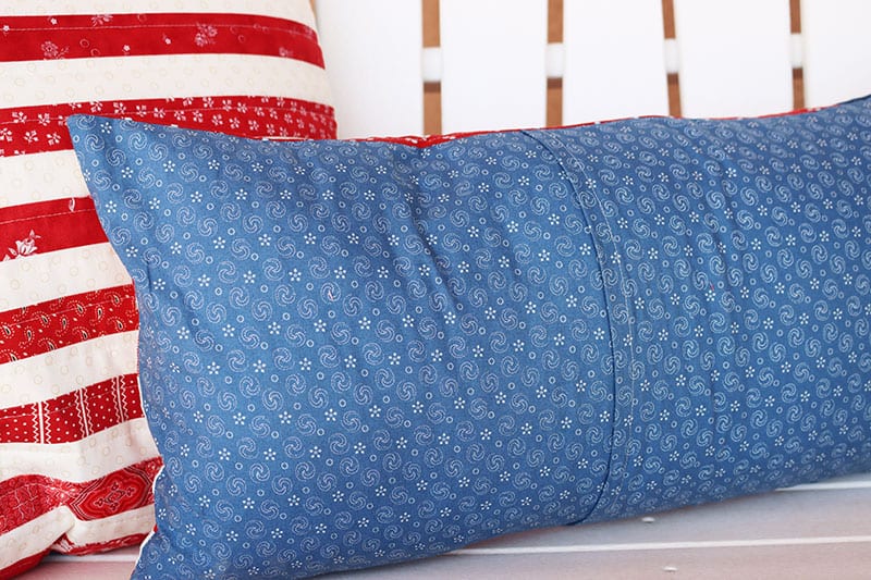 Envelope back pillow shop