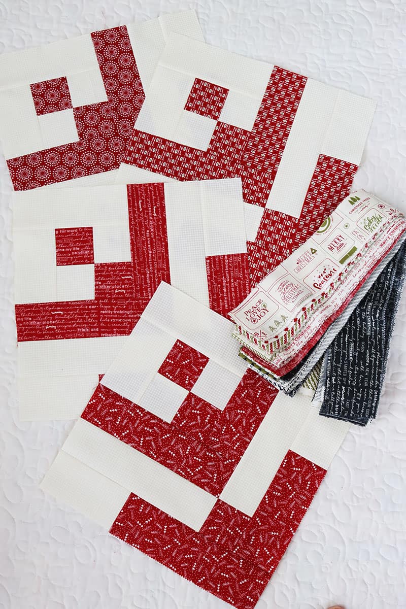 Jelly Snowflake Mystery Quilt featured by Top US Quilting Blog