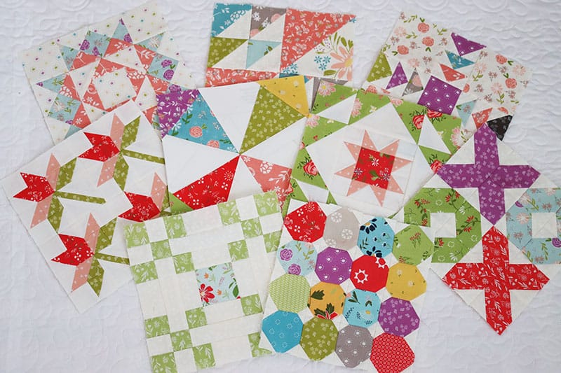 Moda Block Heads 3 Block 23 featured by Top US Quilting Blog, A Quilting Life