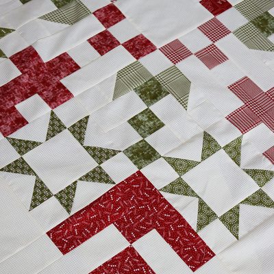 Jelly Snowflake Quilt Finishing featured by Top US Quilting Blog, A Quilting Life