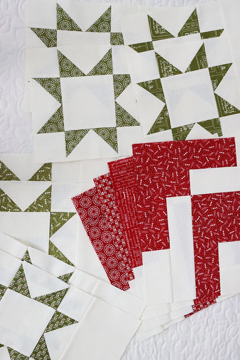 Jelly Snowflake Mystery Quilt Block 2 featured by Top US Quilting Blog, A Quilting Life