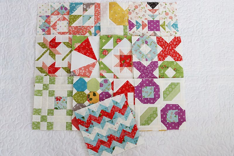 Moda Block Heads 3 Block 26 featured by Top US Quilting Blog, A Quilting Life: image of Block Heads 3 blocks