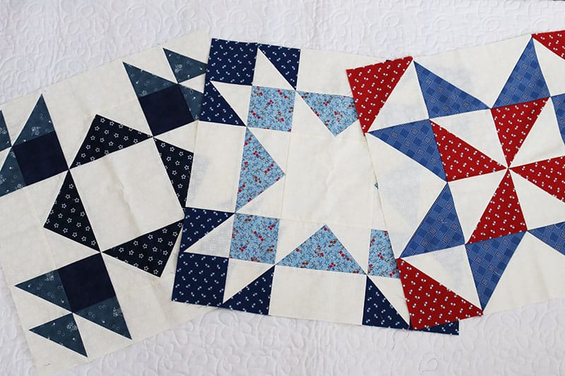 Quilting Life Block of the Month July 2020 featured by Top US Quilting Blog,  A Quilting Life: image of quilt blocks