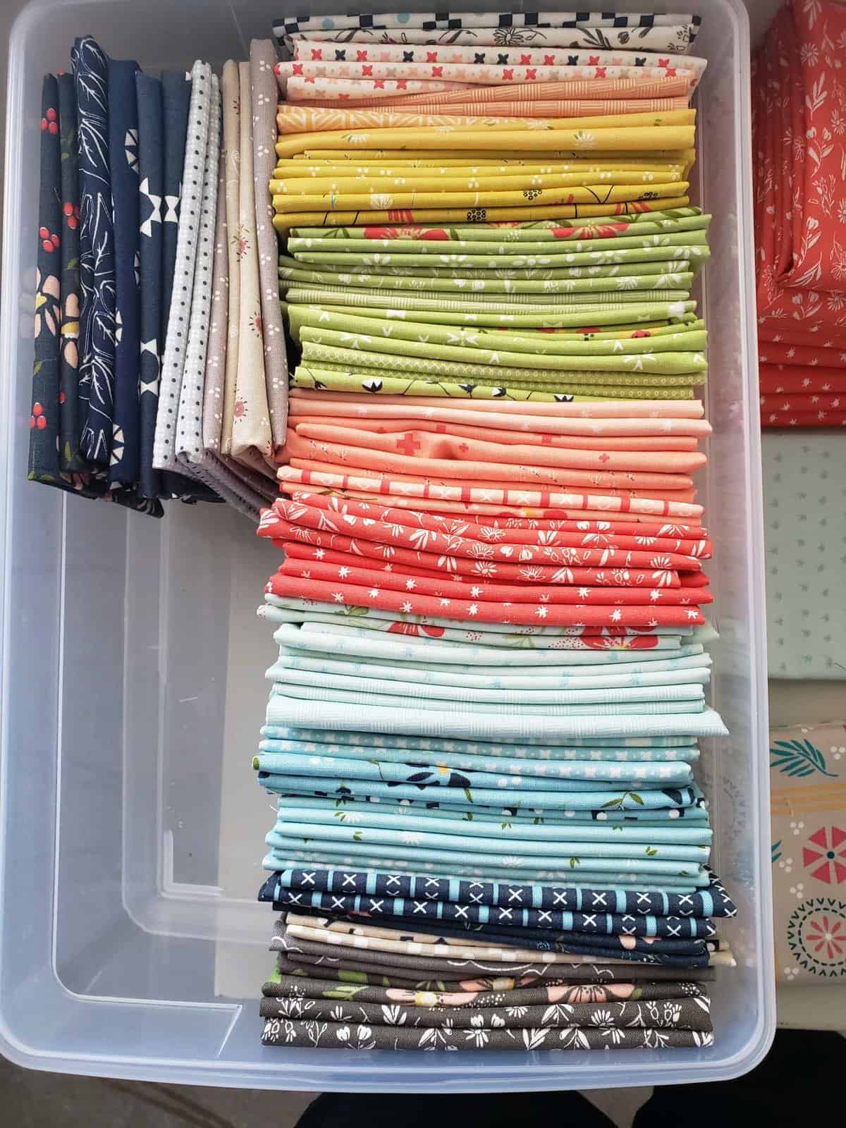 How to Sort Fabric Scraps featured by Top US Quilting Blog, A Quilting Life