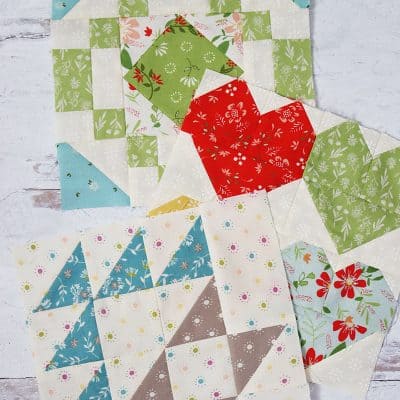 Moda Block Heads 3 Block 31 featured by Top US Quilt Blog, A Quilting Life: image of Block Heads 3 Block 31