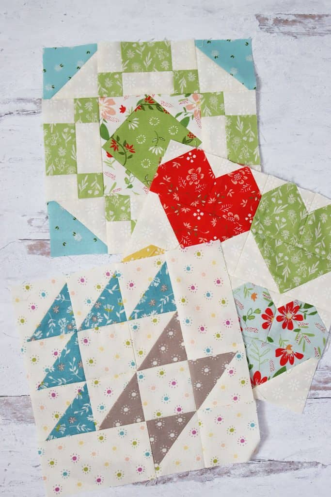 Moda Block Heads 3 Block 31 featured by Top US Quilt Blog, A Quilting Life: image of Block Heads 3 Block 31