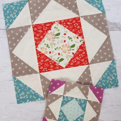 Quilting Life August Block of the Month featured by Top US Quilting Blog, A Quilting Life: image of August blocks