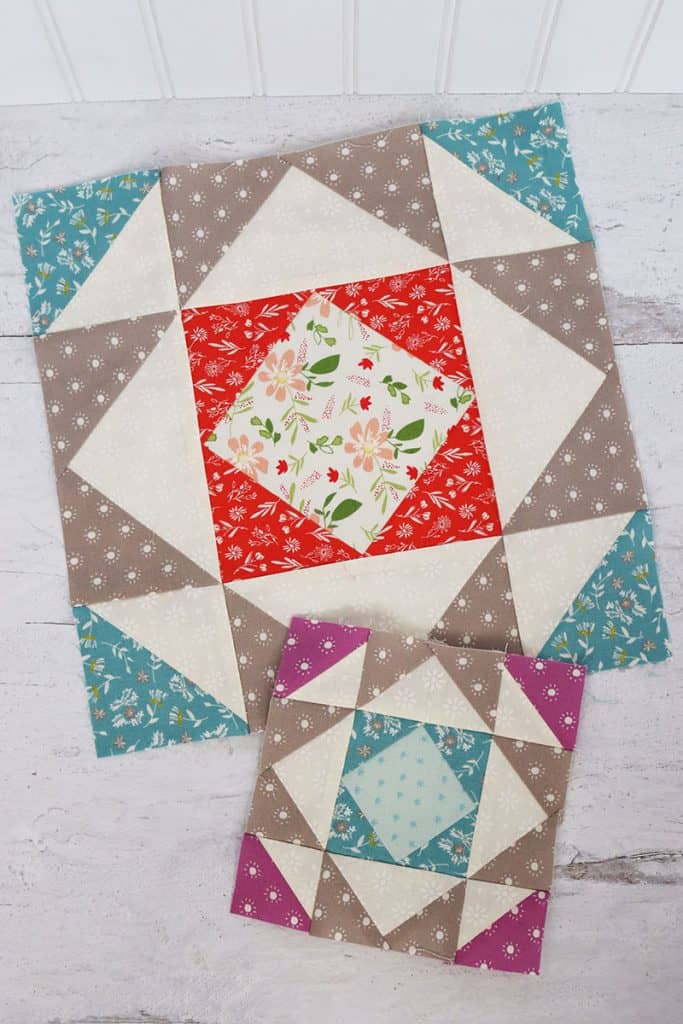 Quilting Life August Block of the Month featured by Top US Quilting Blog, A Quilting Life: image of August blocks