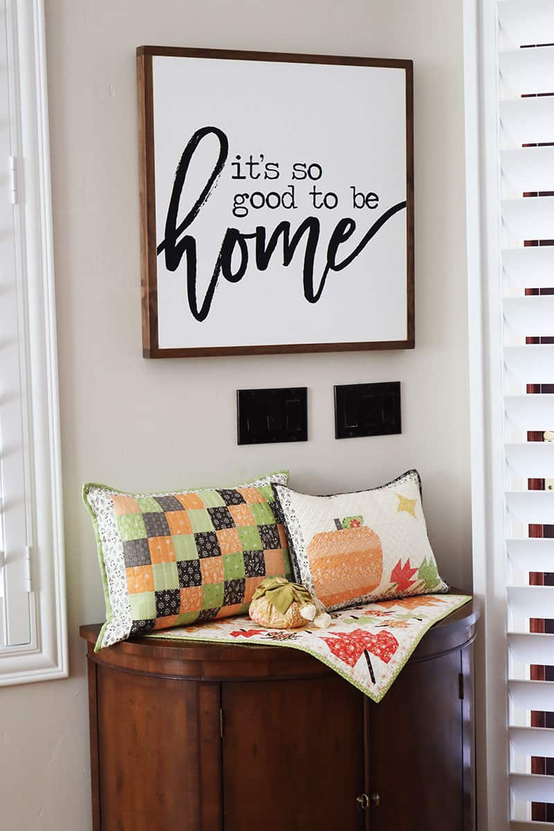 How to Decorate Your Home with Fall Quilts featured by Top US Quilting Blog, A Quilting Life