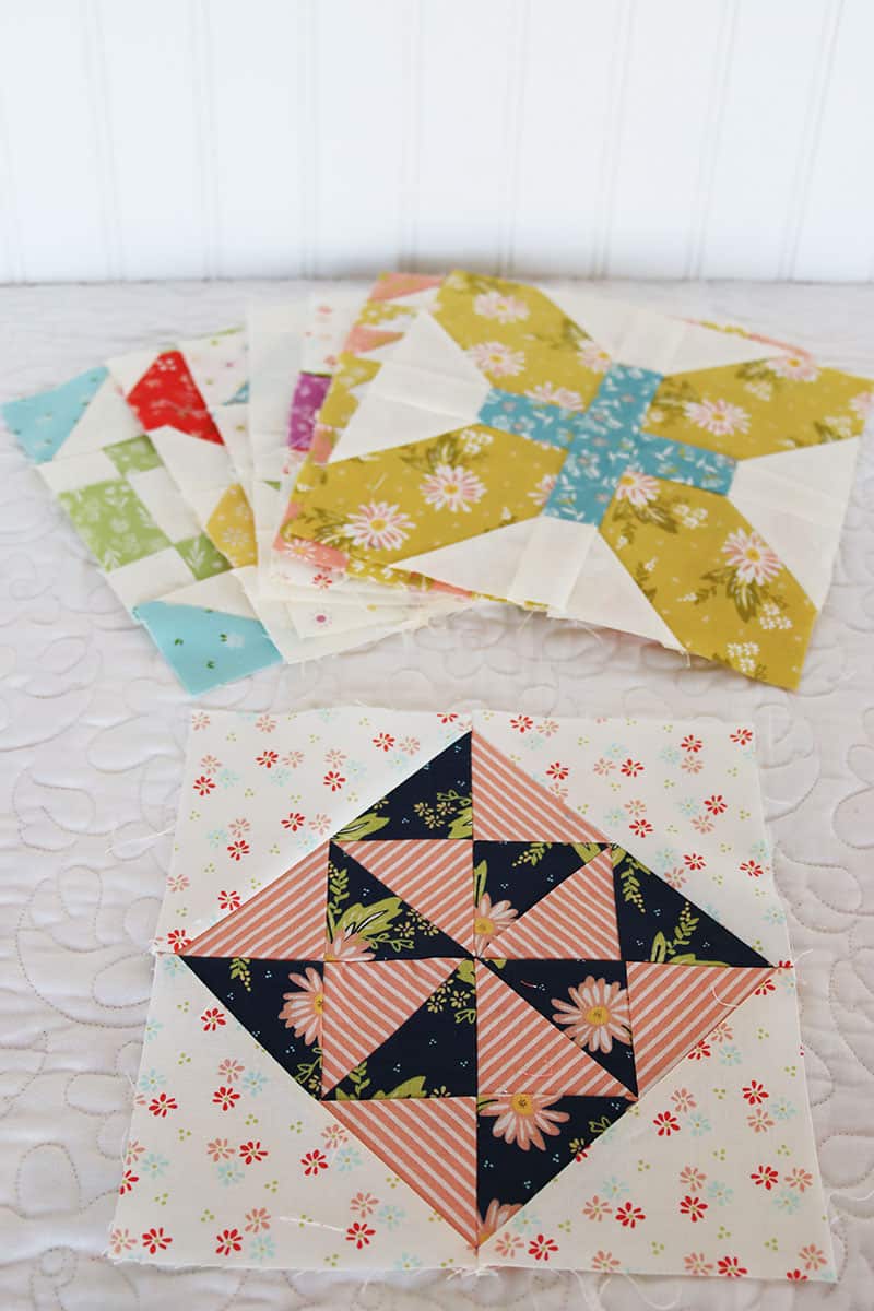 Moda Block Heads 3 Block 36 featured by Top US Quilting Blog, A Quilting Life