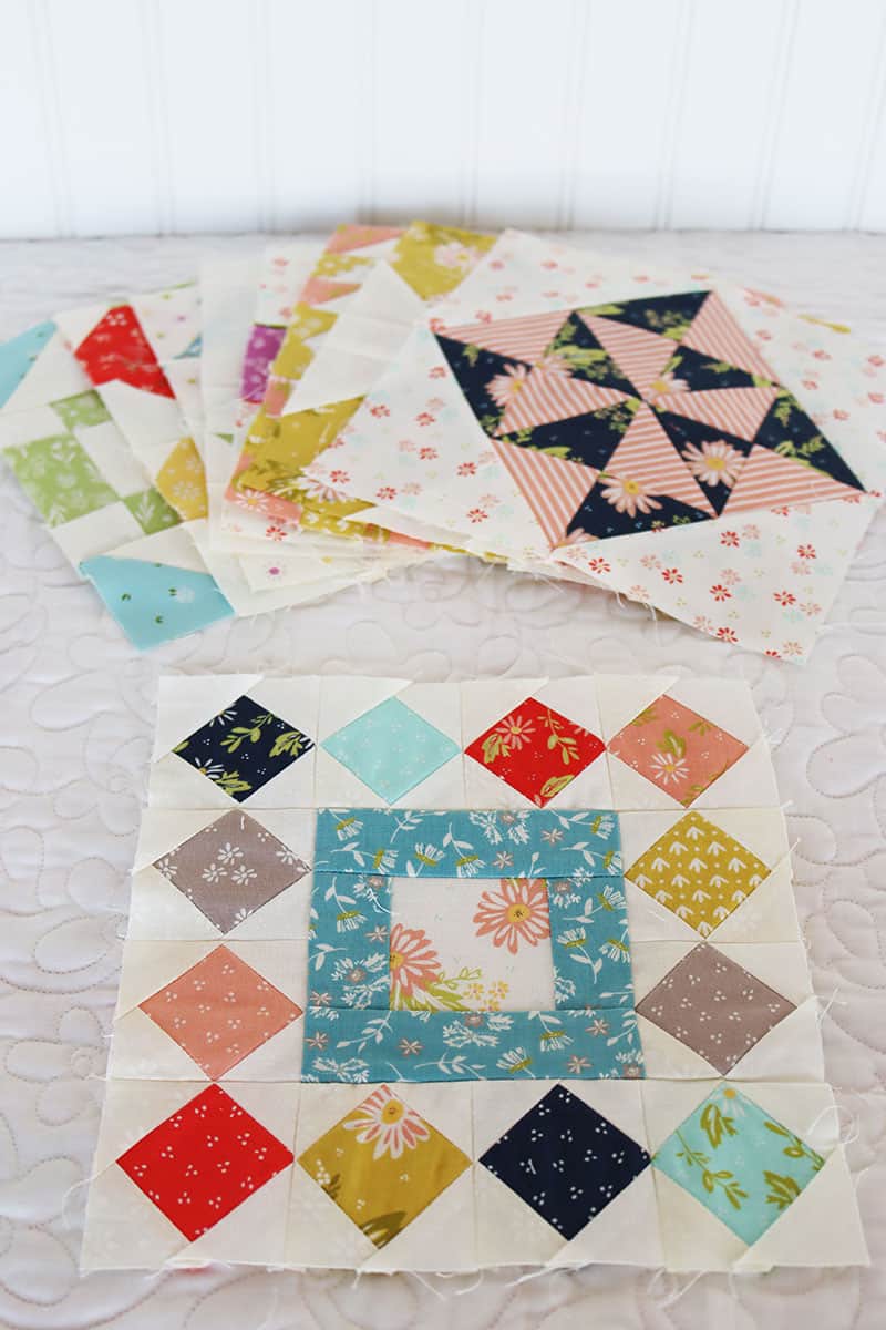 Moda Block Heads 3 Block 37 featured by Top US Quilting Blog, A Quilting Life
