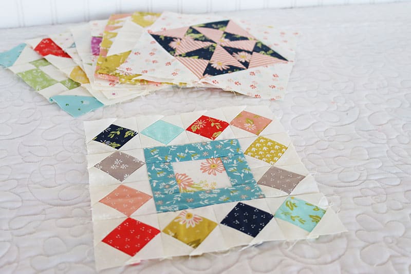 Moda Block Heads 3 Block 37 featured by Top US Quilting Blog, A Quilting Life