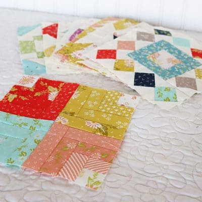 Moda Block Heads 3 Block 38 featured by Top US Quilting Blog, A Quilting Life