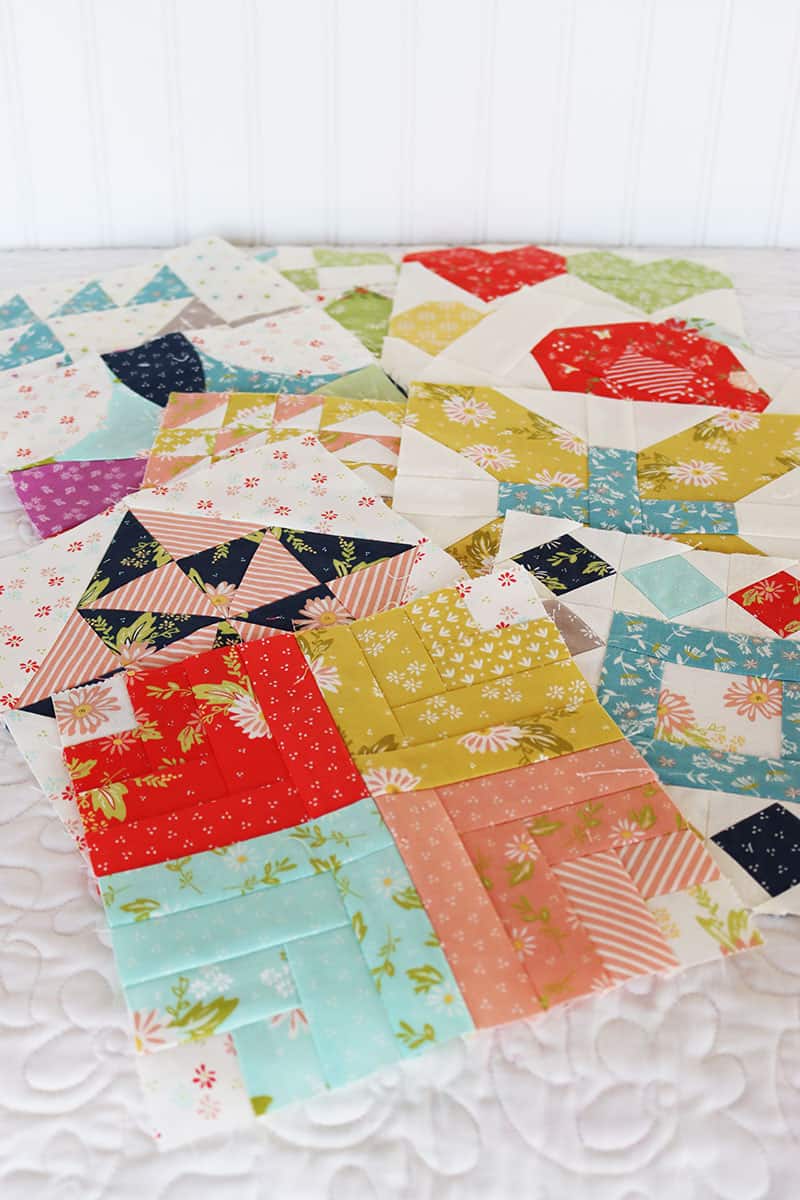 Moda Block Heads 3 Block 38 featured by Top US Quilting Blog, A Quilting Life