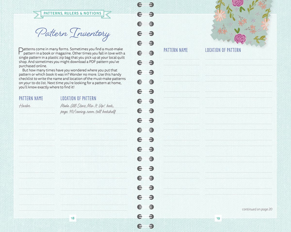 A Quilting Life Planner Update featured by Top US Quilting Blog, A Quilting Life