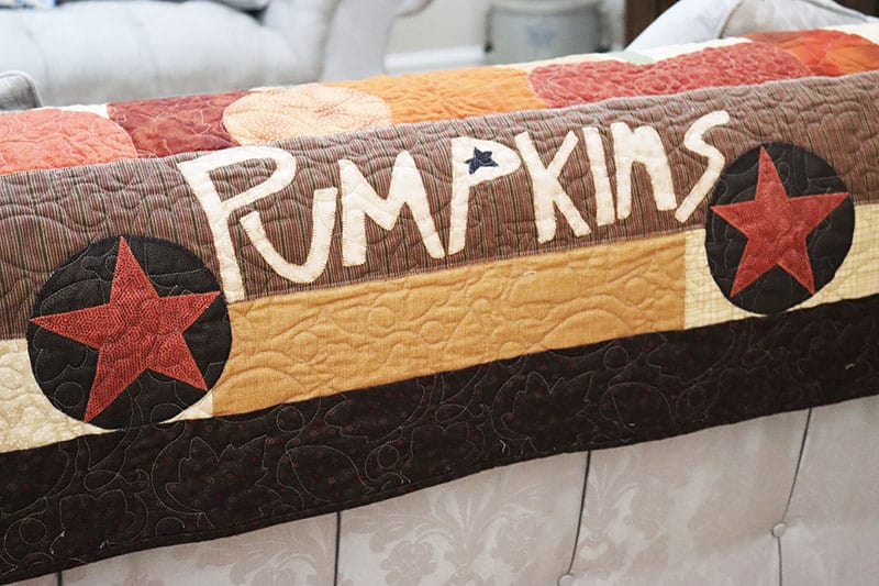 How to Decorate Your Home with Fall Quilts featured by Top US Quilting Blog, A Quilting Life