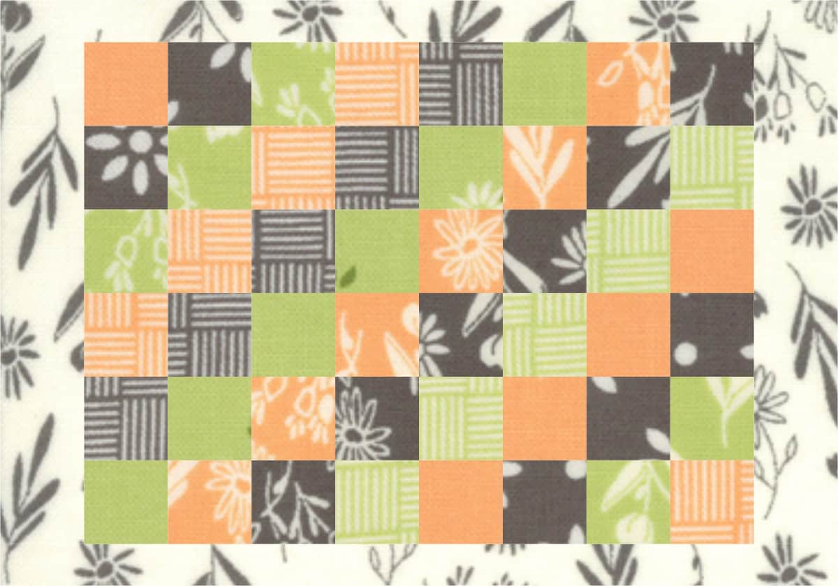 Fall Pillow Pattern with Pumpkin, Leaves, & Star featured by Top US Quilting Blog, A Quilting Life