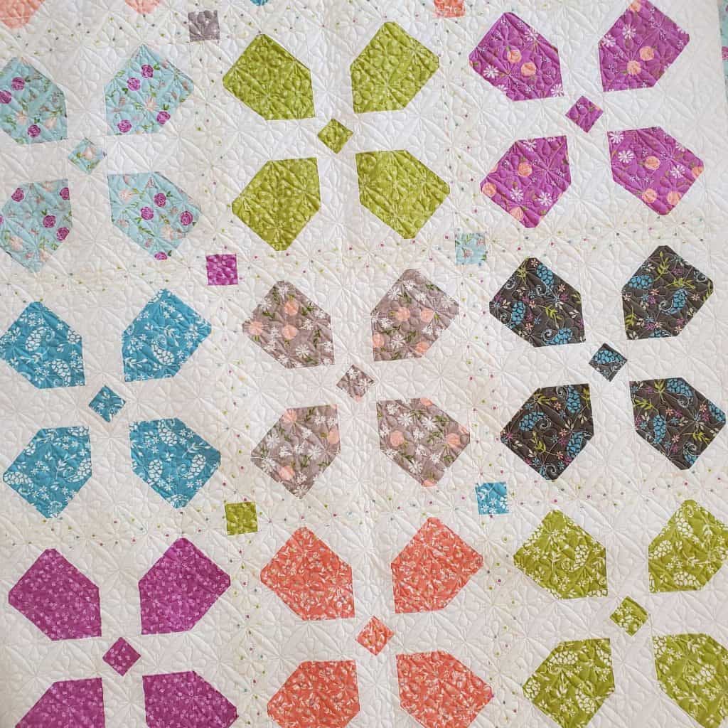 Labor of Love Sampler Block 6  featured by Top US Quilting Blog, A Quilting Life