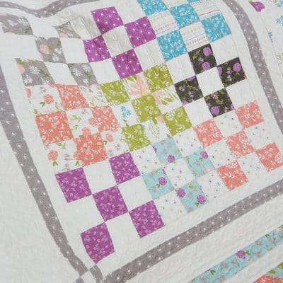 Labor of Love Sew Along Block 3 featured by Top US Quilting Blog, A Quilting Life