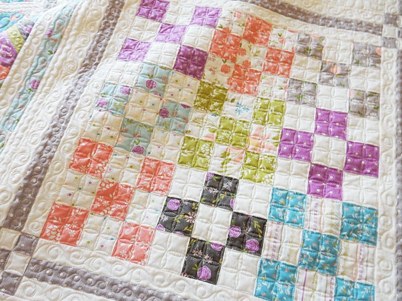 Labor of Love Sampler Block 3 featured by Top US Quilting Blog, A Quilting Life