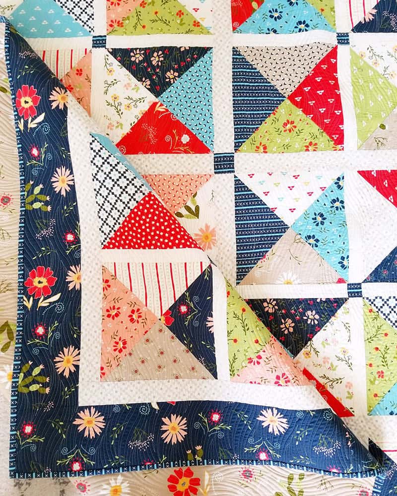 8 Layer Cake Quilt Patterns featured by Top US Quilting Blog, A Quilting Life