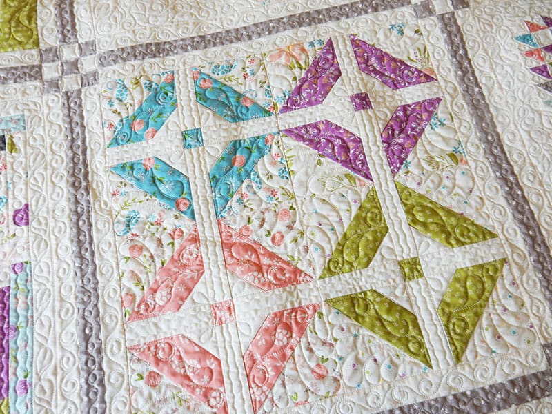 Labor of Love Sampler Block 8 featured by Top US Quilting Blog, A Quilting Lige
