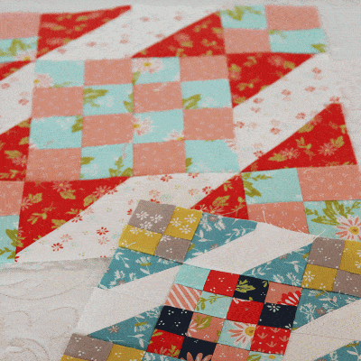Quilting Life Block of the Month December 2020 featured by Top US Quilting Blog, A Quilting Life