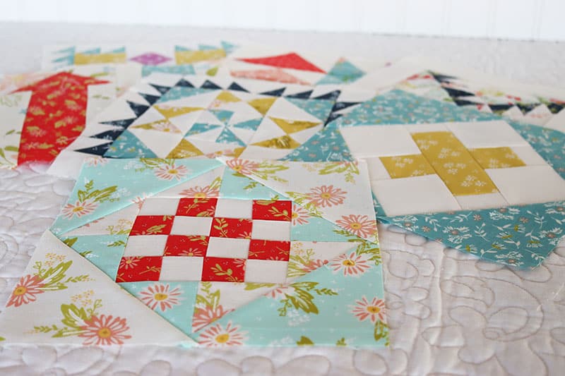 Moda Block Heads 3 Block 50 featured by Top US Quilting Blog, A Quilting Life