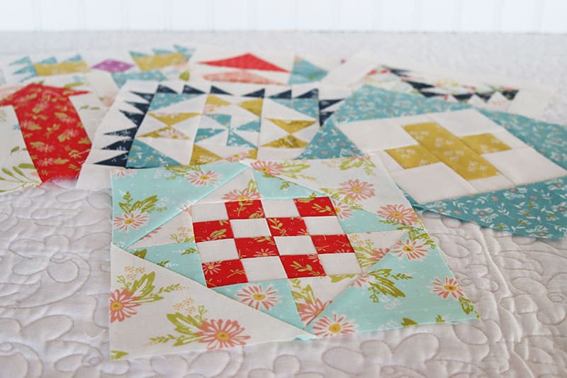 Moda Block Heads 3 Block 50 featured by Top US Quilting Blog, A Quilting Life