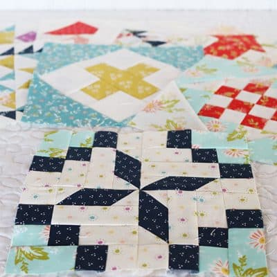 Block Heads 3 Block 51 featured by Top US Quilting Blog, A Quilting Life: image of block 51