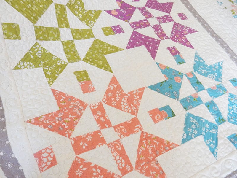Labor of Love Sampler Quilt Block 11 featured by Top US Quilting Blog, A Quilting Life