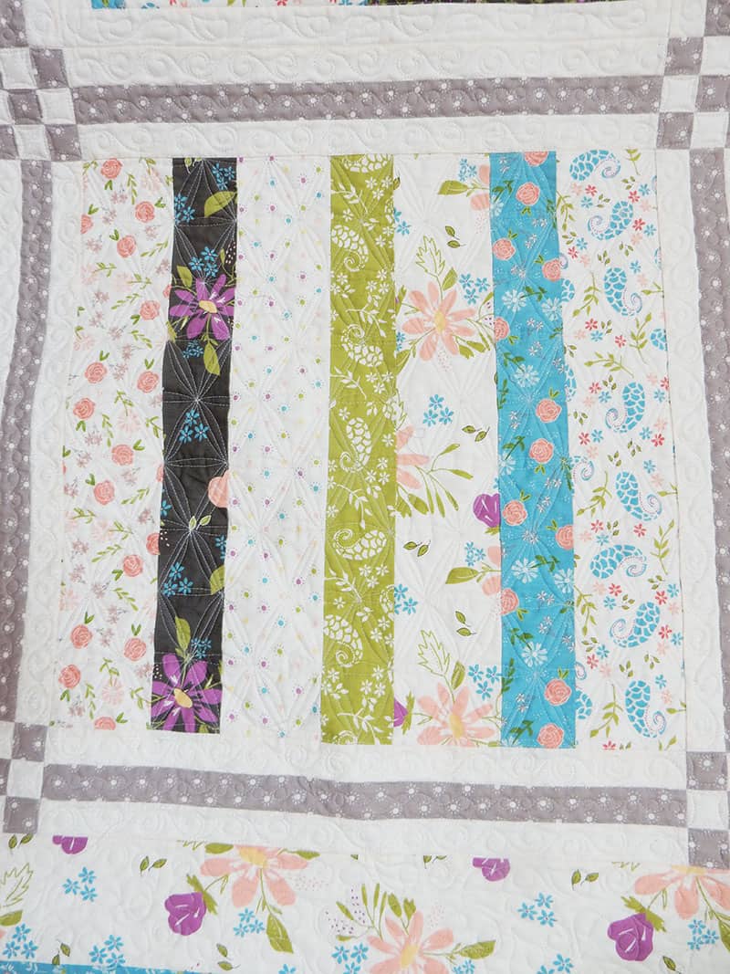 Labor of Love Sampler Block 12 featured by Top US Quilting Blog, A Quilting Life: image of Block 12