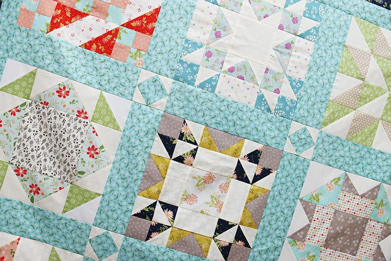 Quilting Life Block of the Month 2020 Finishing Instructions featured by Top US Quilting Blog, A Quilting Life