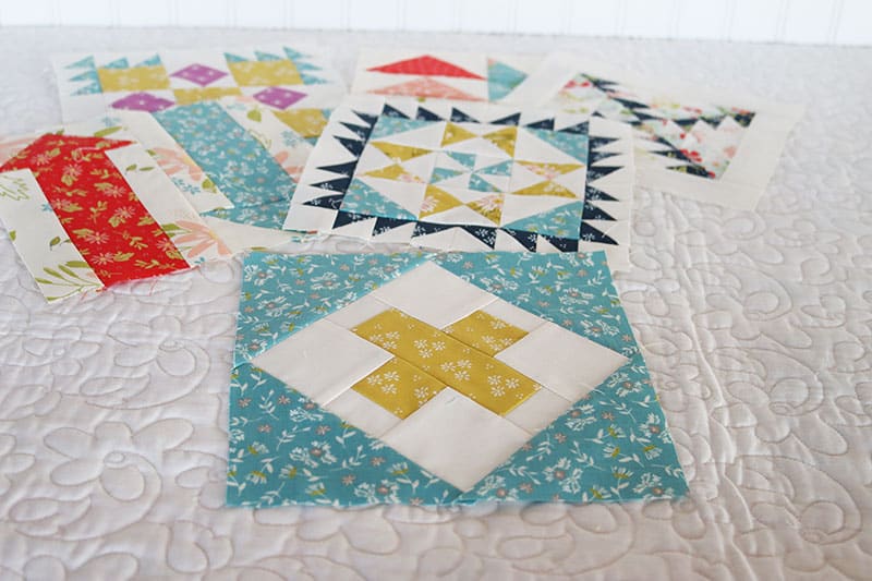 Moda Block Heads 3 Block 49 featured by Top US Quilting Blog, A Quilting Life: image of block 49