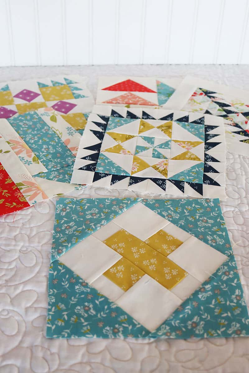 Moda Block Heads 3 Block 49 featured by Top US Quilting Blog, A Quilting Life