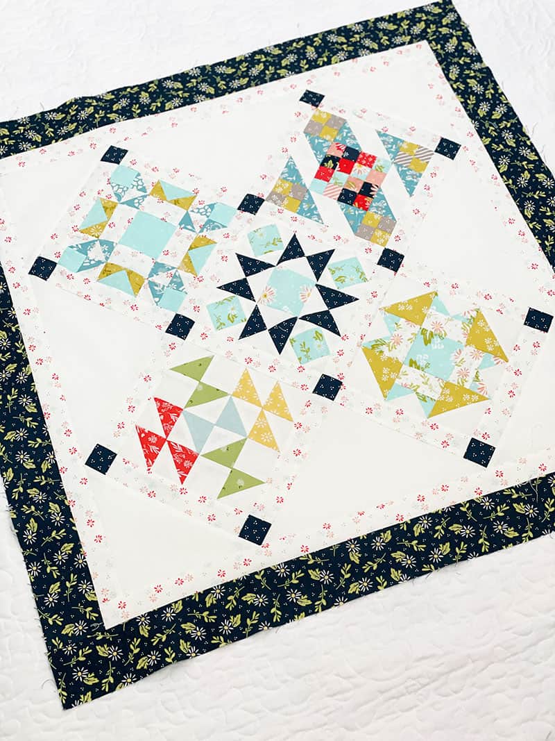 Quilting Life Block of the Month 2020 Finishing Instructions A