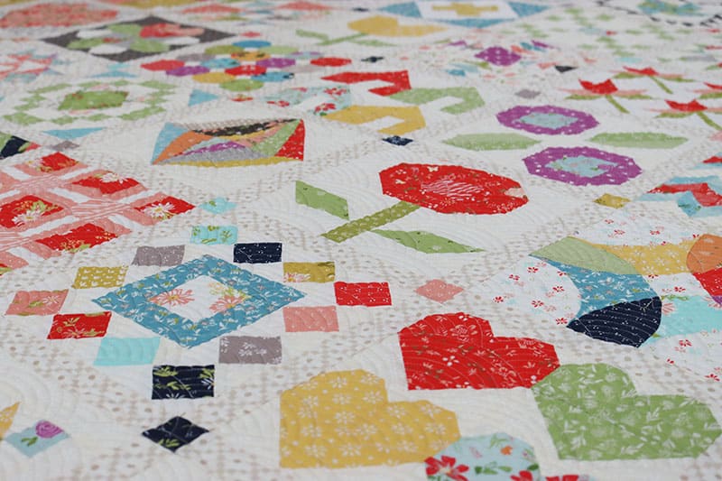 Moda Block Heads 3 Block 55 featured by Top US Quilting Blog, A Quilting Life