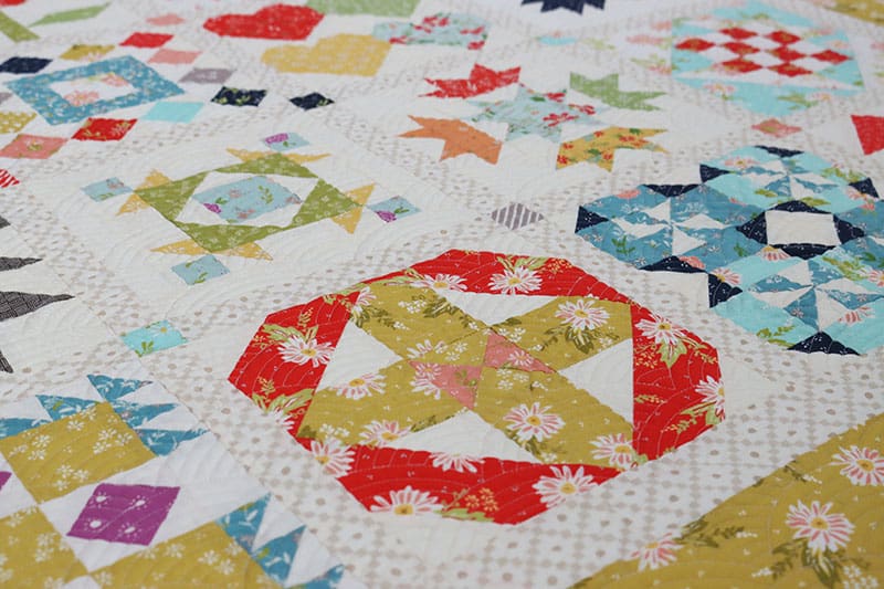 Moda Block Heads 3 Block 55 featured by Top US Quilting Blog, A Quilting Life