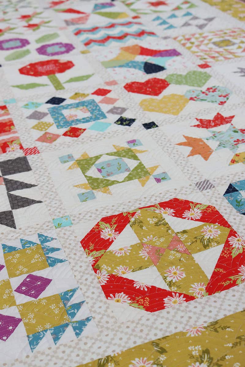 Moda Block Heads 3 Block 55 featured by Top US Quilting Blog, A Quilting Life